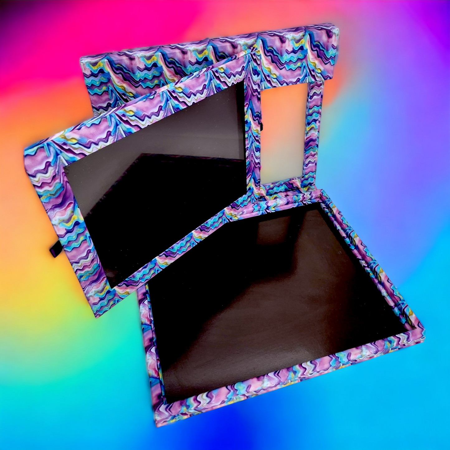 Shadow Keeper Duette: 2 in 1 Magnetic Palette combo: SK Portfolio & SK Versa - Holds 163 pans!