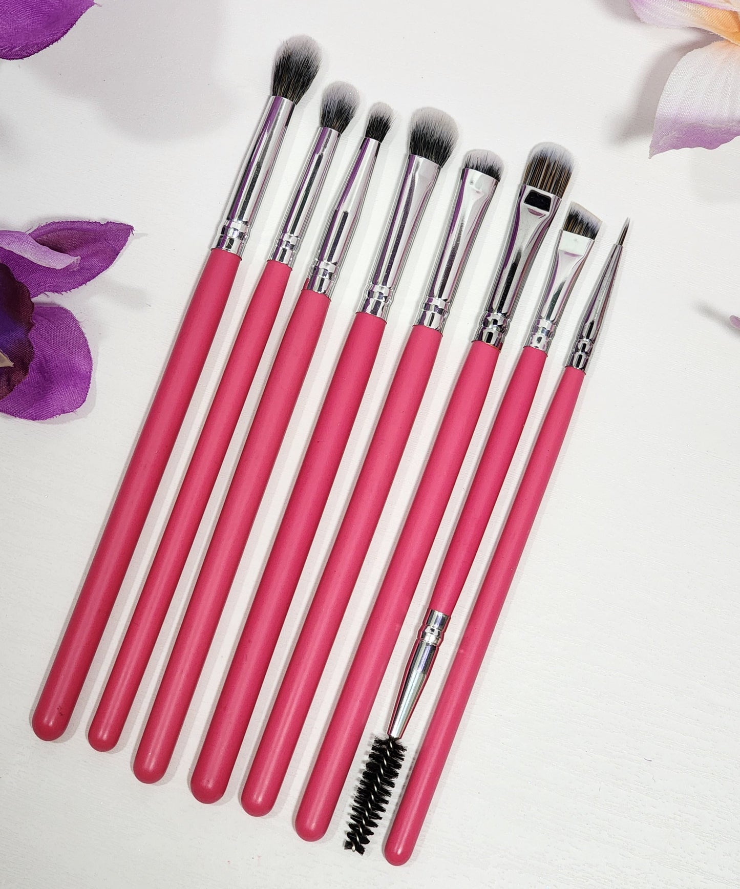 Raspberry Delight Detailer Eyeshadow Brush Set