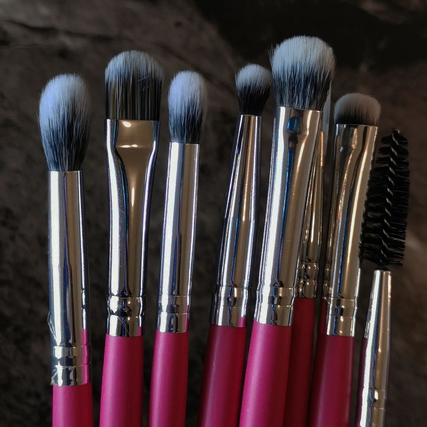 Raspberry Delight Detailer Eyeshadow Brush Set